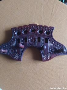 Antigüedades: Antiguo colgador, perchero ornamentado